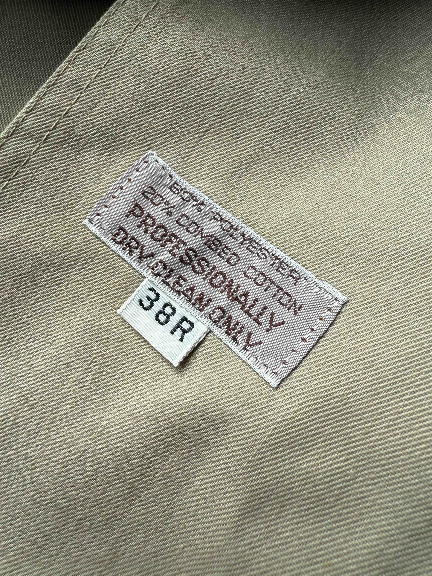 Vintage Christian Dior Monsieur trench coat 38R