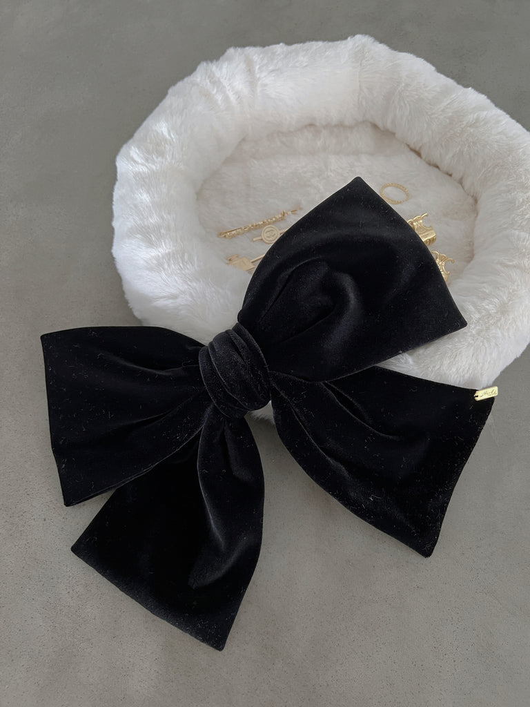Richie velvet bow