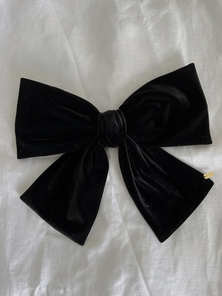 Richie velvet bow