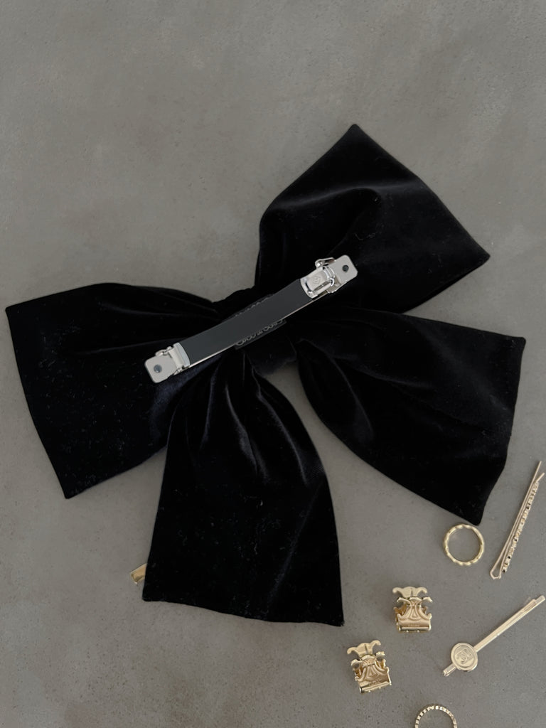 Richie velvet bow
