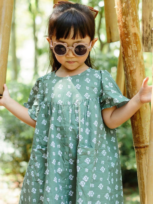 Paloma botanical dress