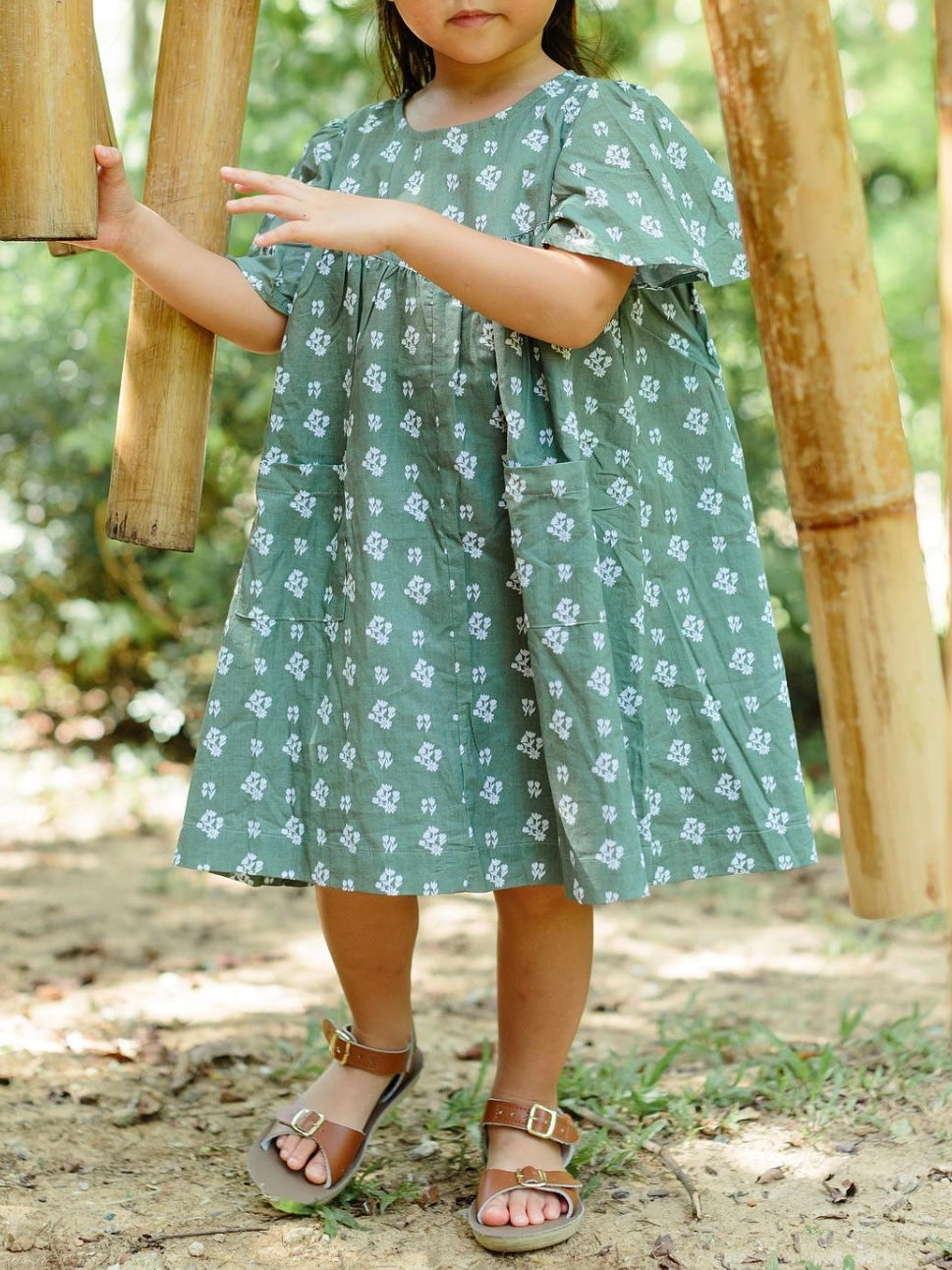 Paloma botanical dress