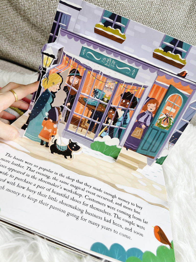 The Elves and the Shoemaker 3D pop-up book
