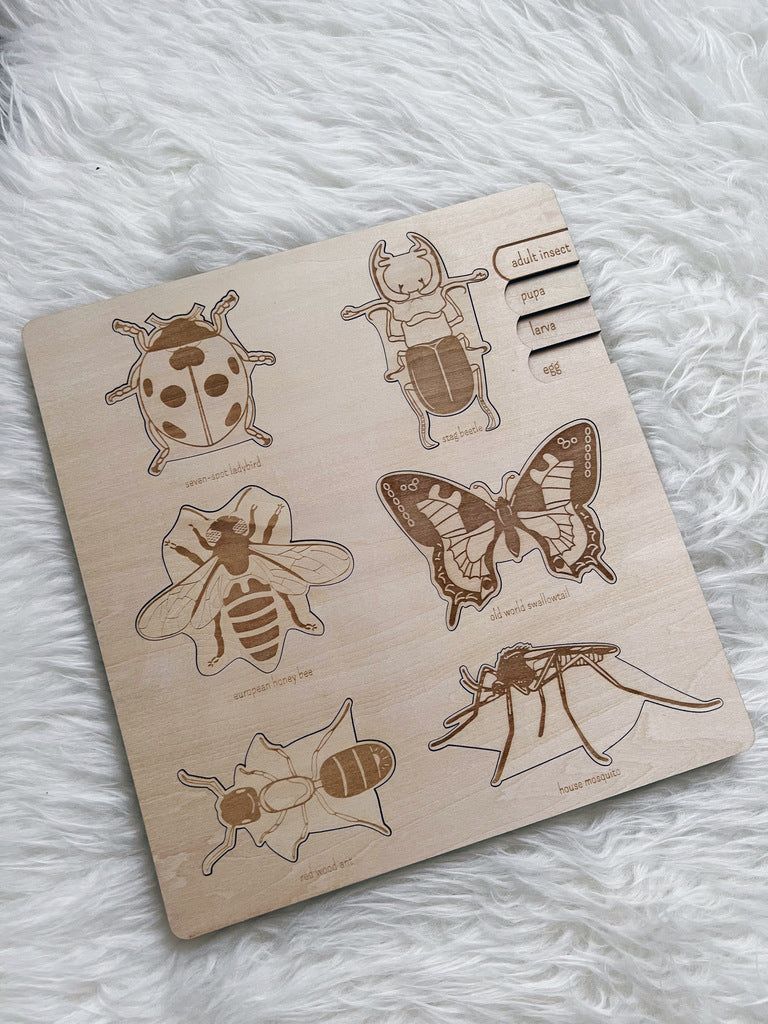 Bugsy wooden puzzle