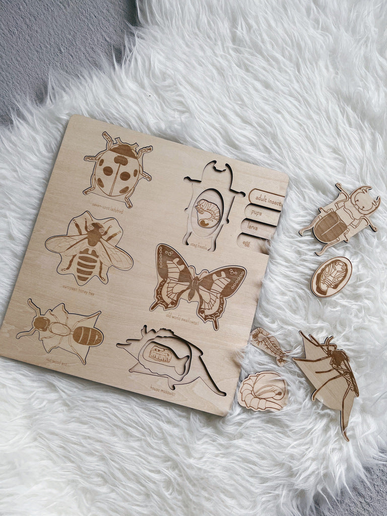 Bugsy wooden puzzle