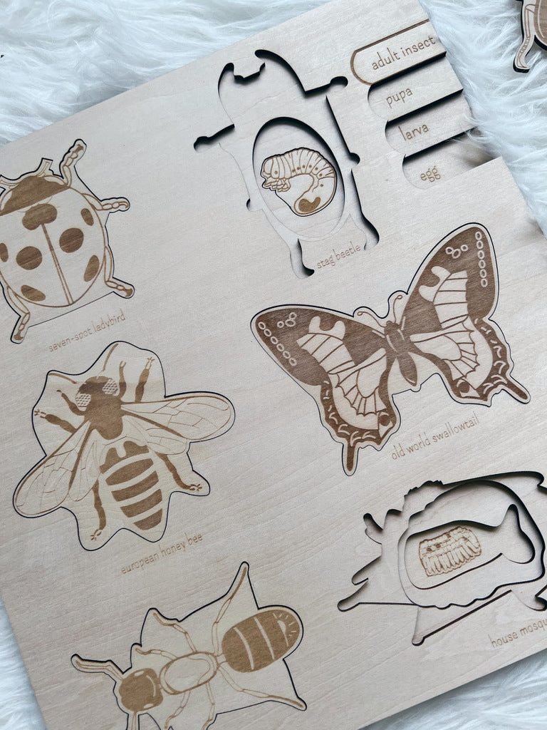 Bugsy wooden puzzle