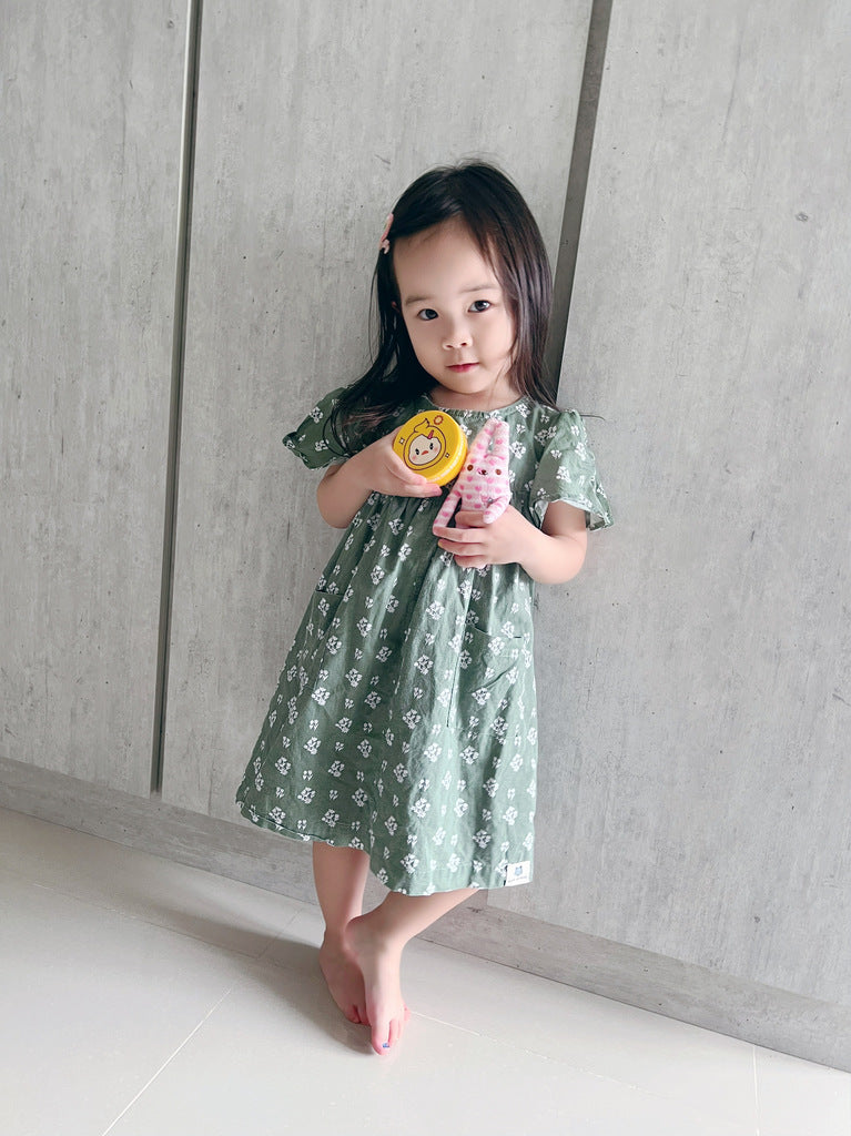 Paloma botanical dress