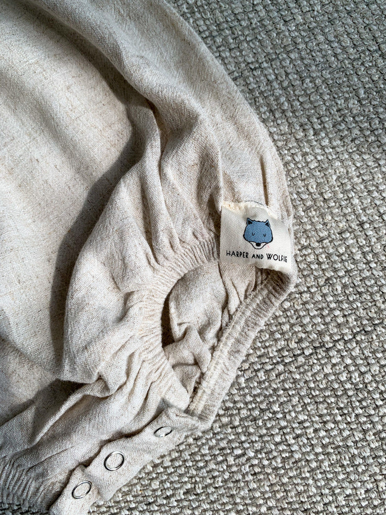 Savannah pleated onesie