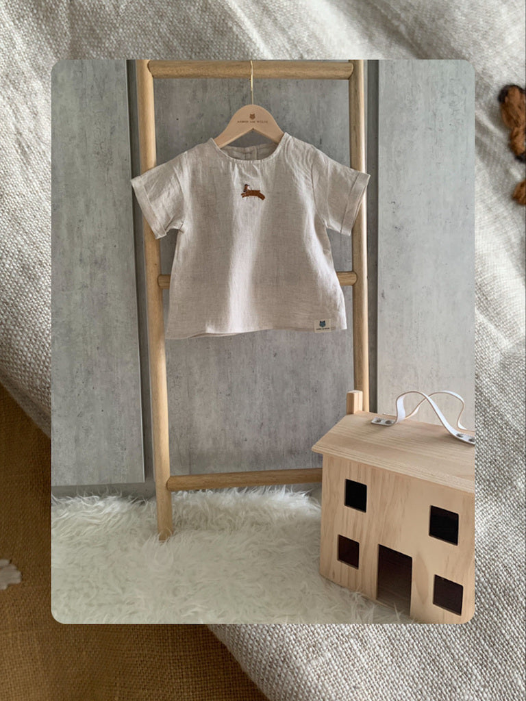 Wolfie woodland shirt