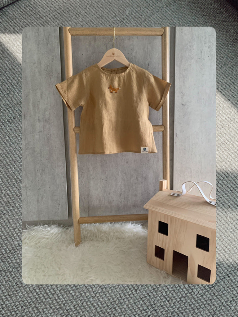 Wolfie woodland shirt