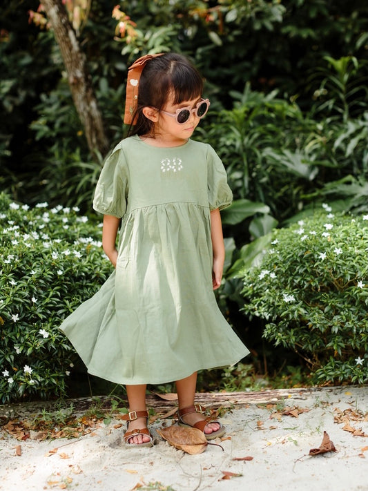 Harper linen dress