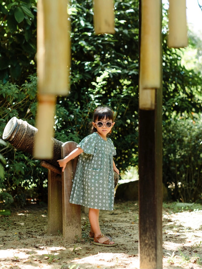 Paloma botanical dress