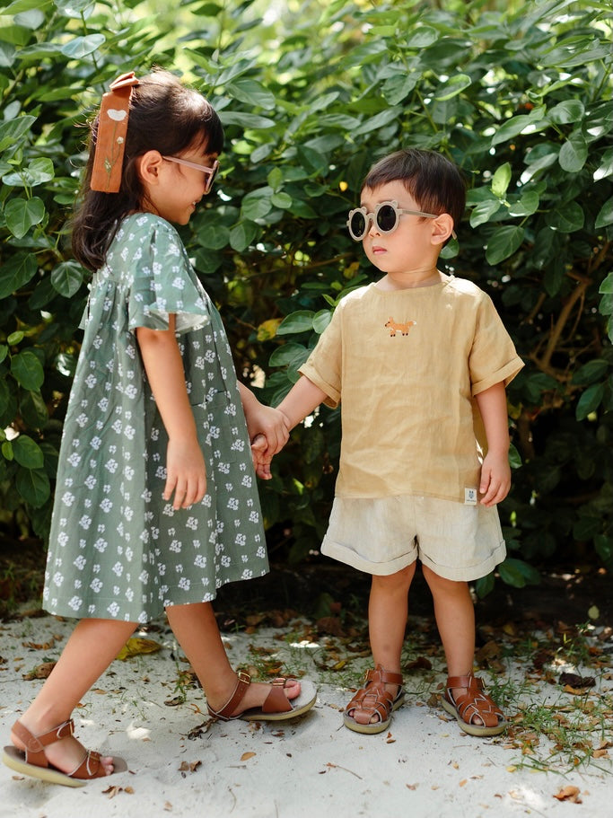Paloma botanical dress