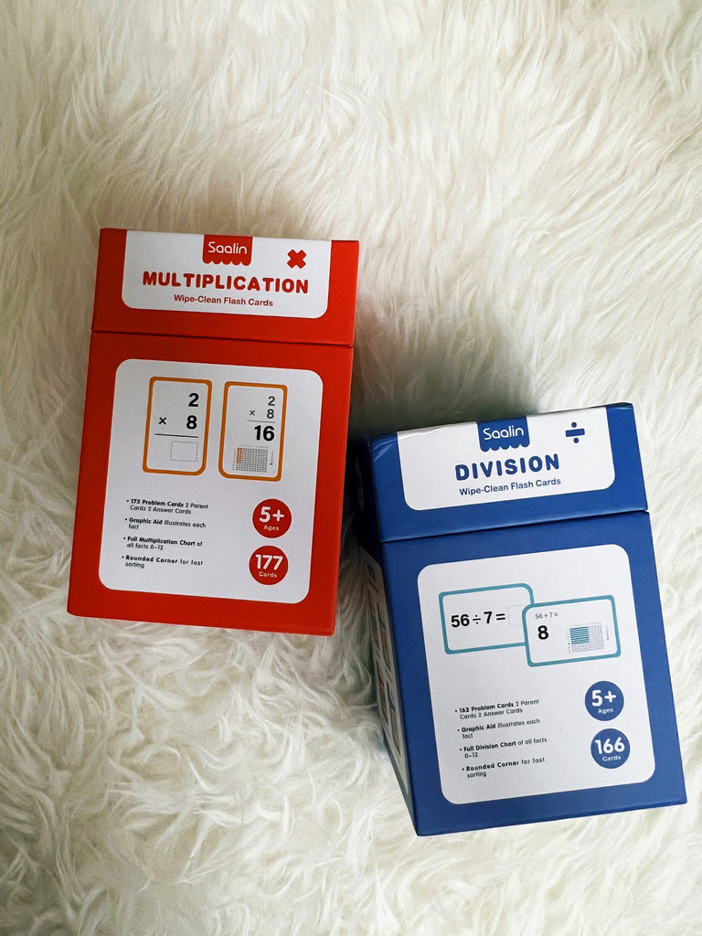 口算卡儿童数学 Mathematics flashcards: Multiplication and Division