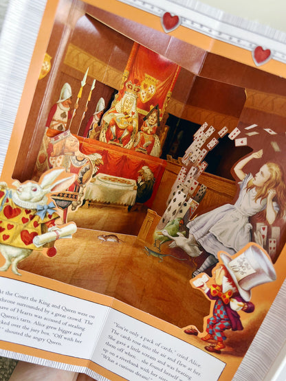 Alice's Adventures in Wonderland 3D carousel book