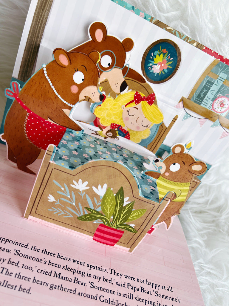 Goldilocks and the Three Bears 3D pop-up book