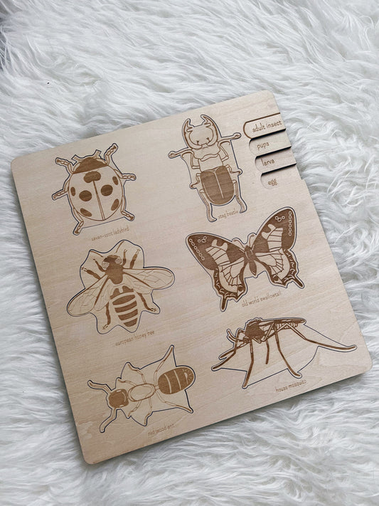Bugsy wooden puzzle
