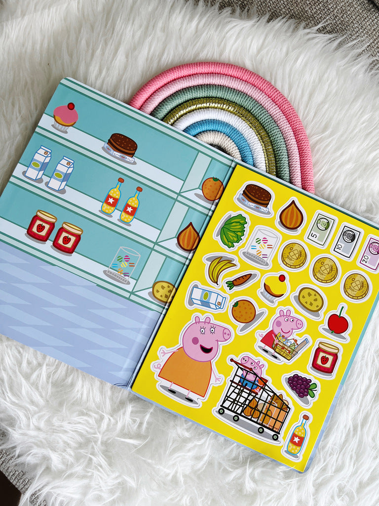 Peppa magnetic storyboard